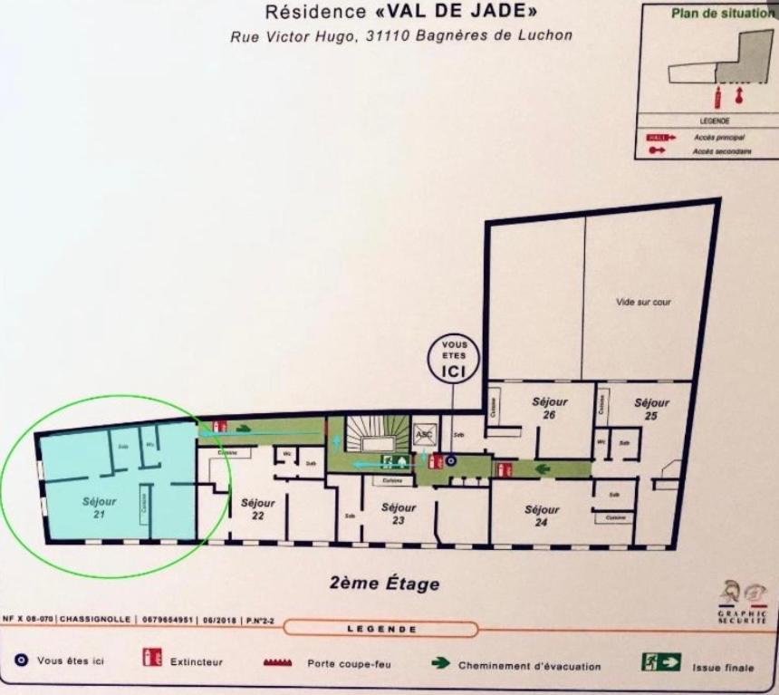 Bagneres De Luchon, Residence Val De Jade, Beau T3 Meuble, Plein Centre, Pour 4 Ou 6 Personnes מראה חיצוני תמונה